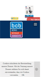 Mobile Screenshot of bcb-buerocenter.de